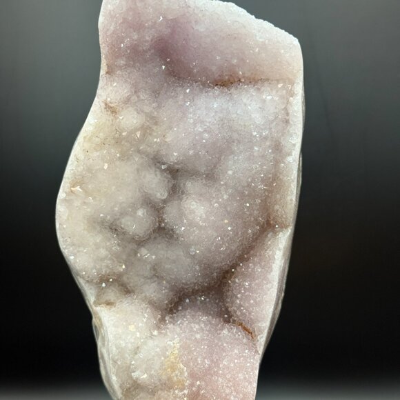 Pink Amethyst Sugar Druzy Raw Specimen on Stand Crystal 1029g Natural Earth Stat - Picture 2 of 10